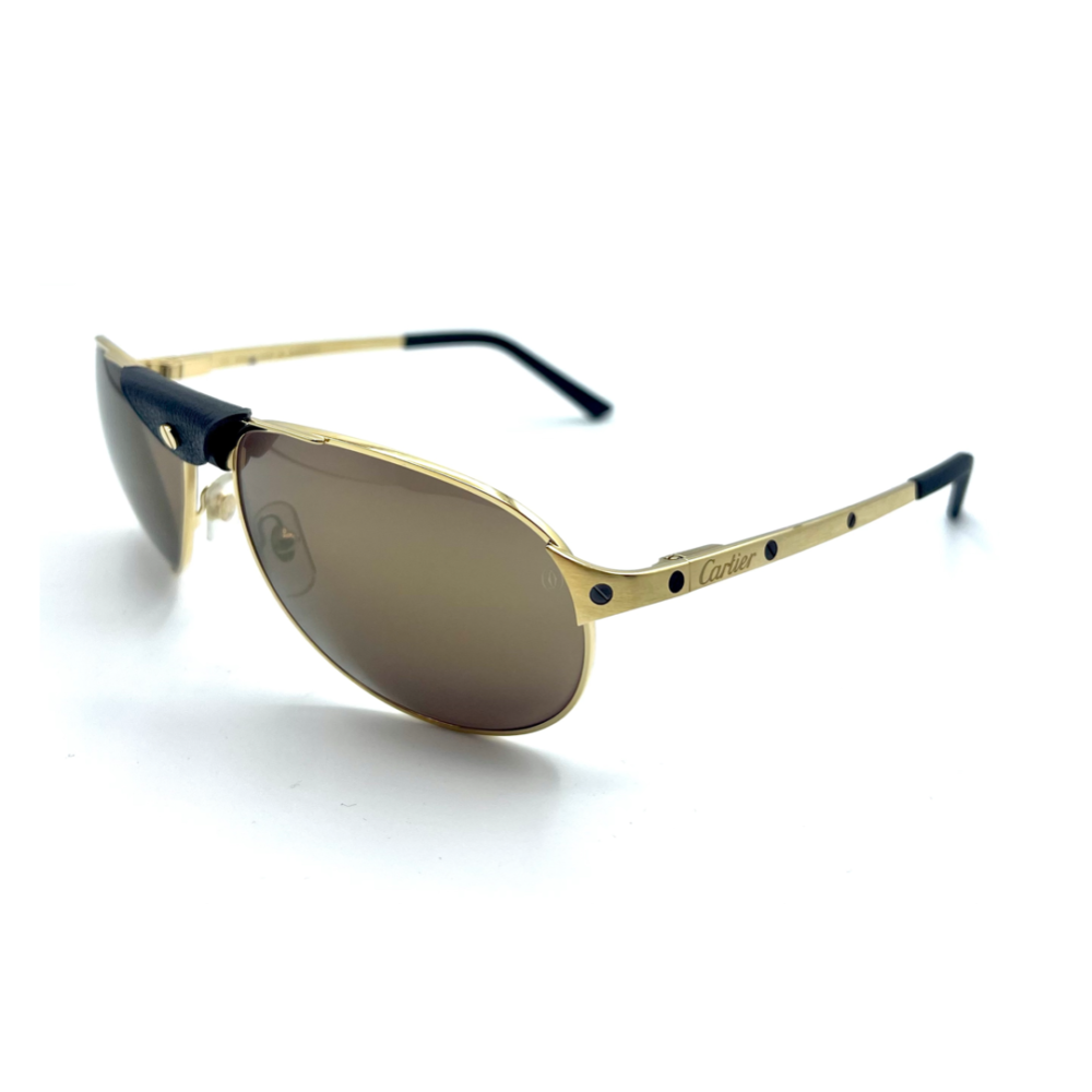 12 Cartier Santos T8200889 Edizione limitata con lenti Spazzolato