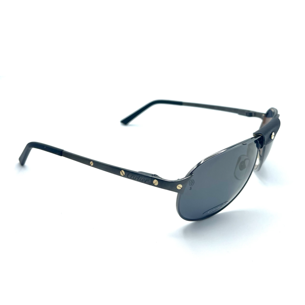3-2 Cartier Santos T8200943 Edizione limitata con lenti Spazzolato