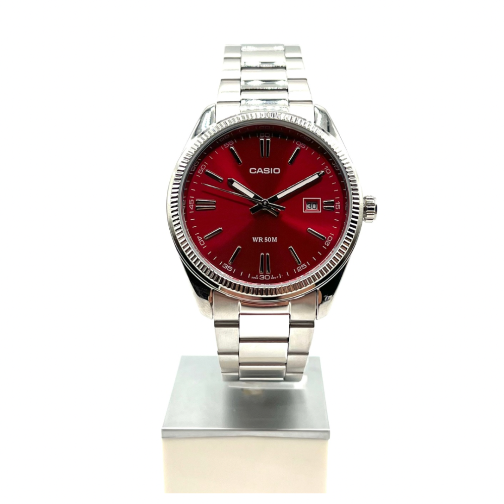 post instagram auguri frase elegante delicato acquerello rosa-1 Casio quadrante rosso MTP-1302PD-4AVEF