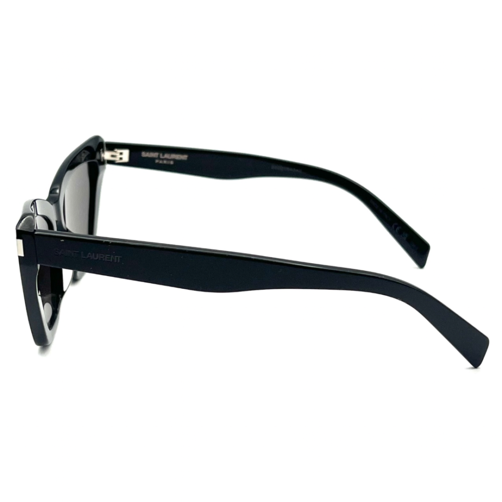 post instagram auguri frase elegante delicato acquerello rosa Saint Laurent SL466