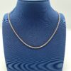 Collana tennis in argento